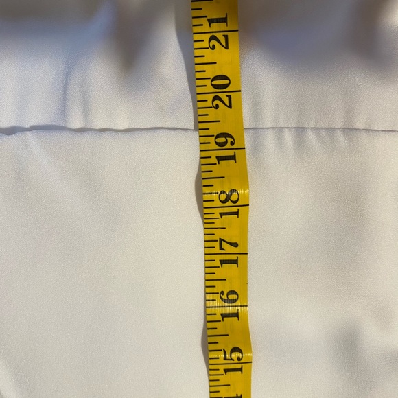 Theory White Faux Wrap Draped Dress - Picture 7 of 8